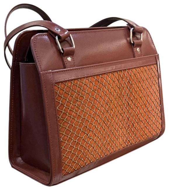 AURELIA WOVEN SHOULDER BAG